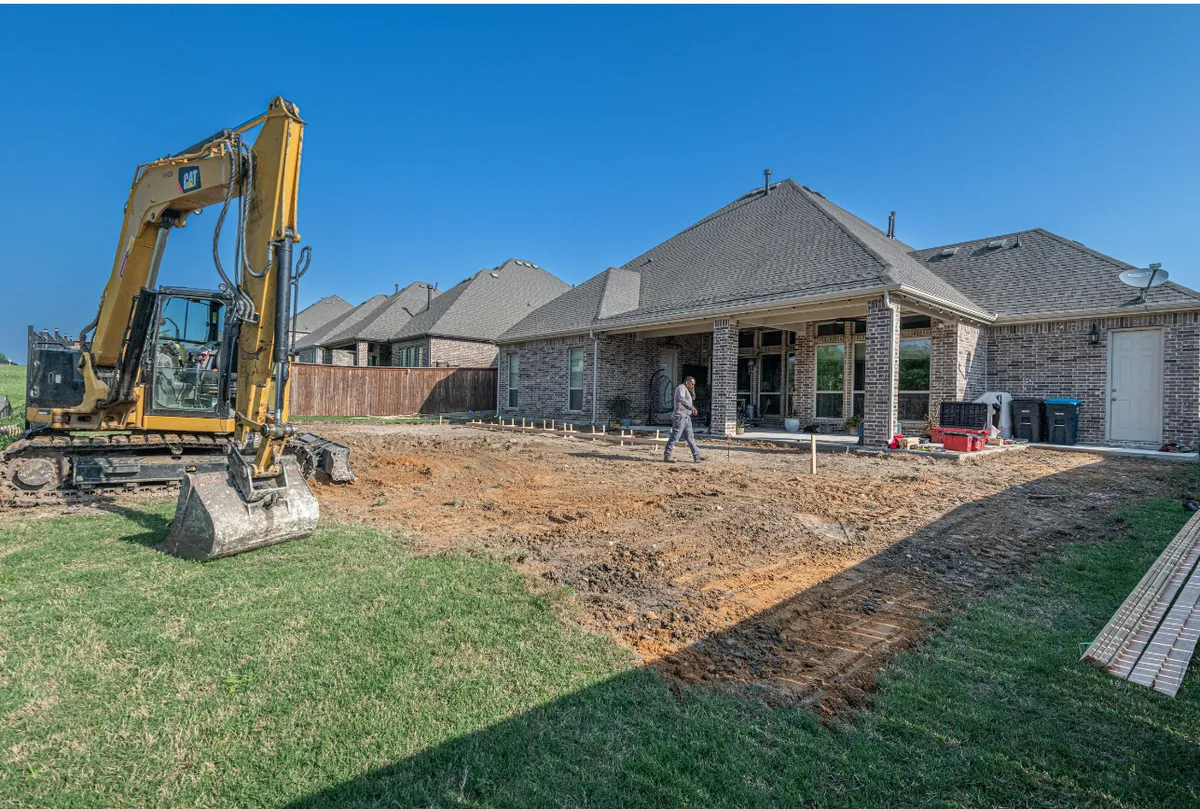 Gutter repair in Pflugerville neighborhood