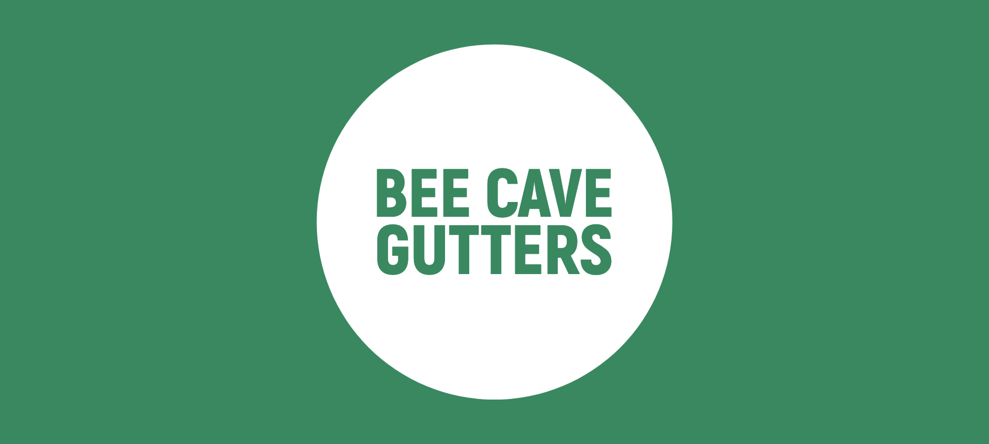 Bee Cave Gutters logo