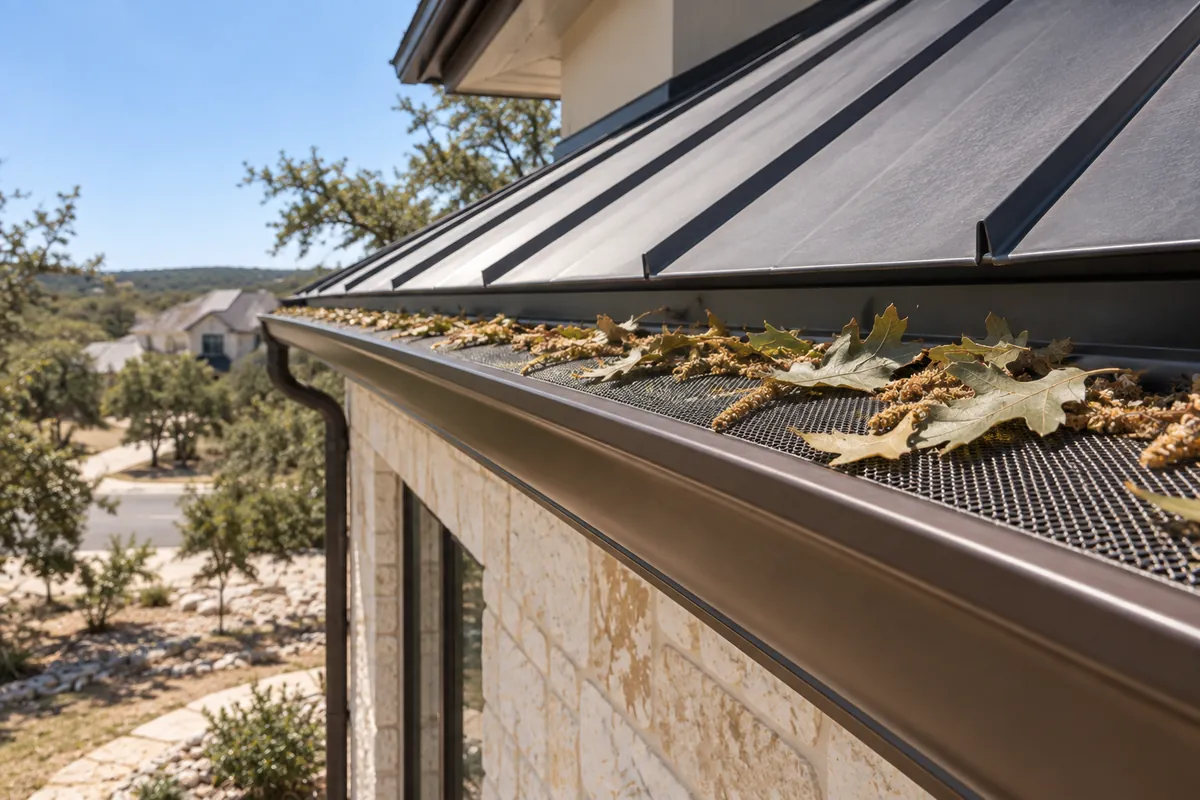 Gutter guard installation
